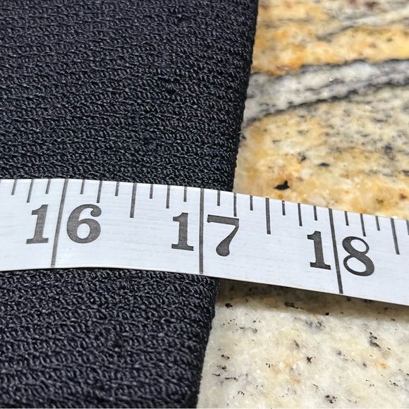 ST JOHN Black Knit Beaded Bolero Jacket Fringe 12 Cowgirl Western Sequin Cropped - Picture 15 of 16